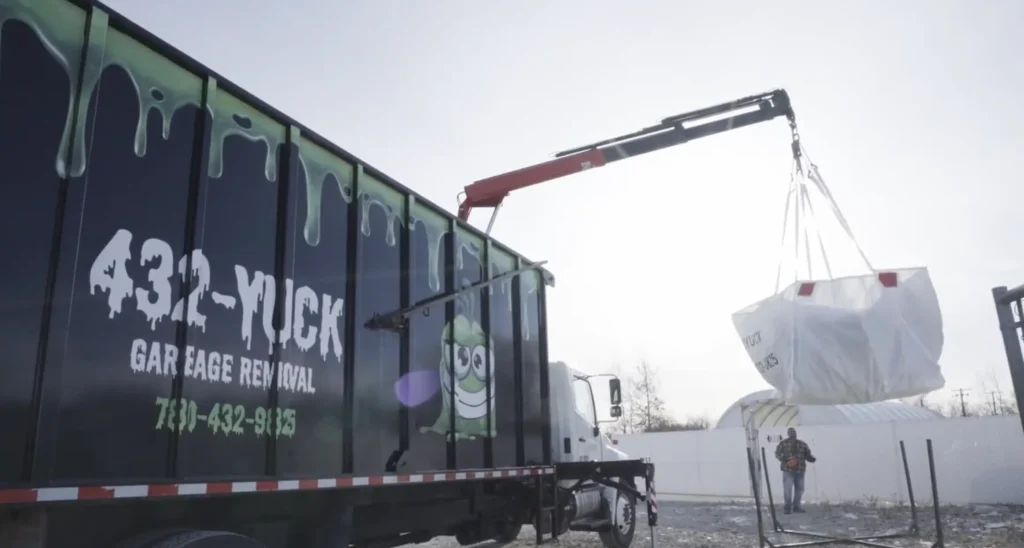 Current image: YUCK Bags for commercial waste removal